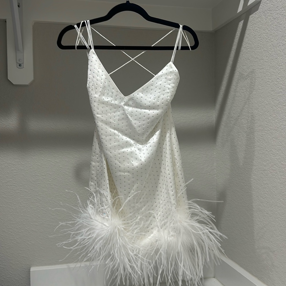 Retrofete Susana Dress in white